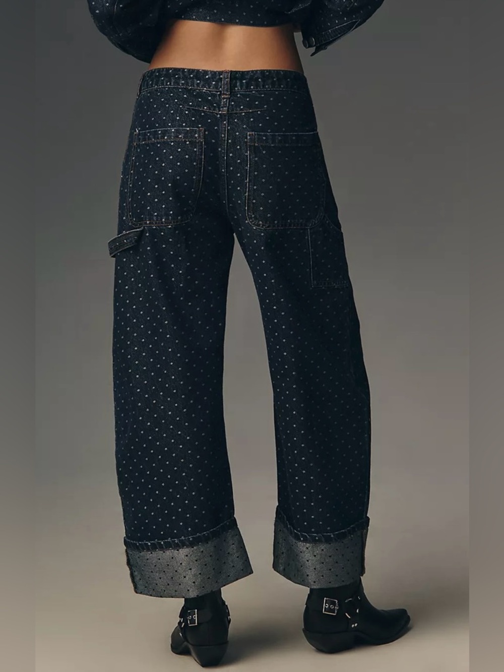 NWT Size 18W- The Kayden Carpenter High Rise Barrel Jeans by Pilcro (NWT US$168) - Picture 3 of 16